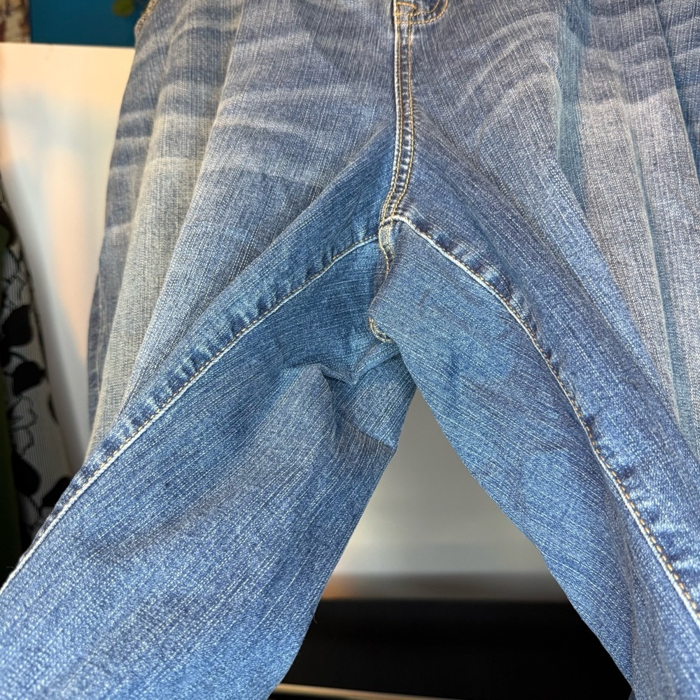 Torrid size 24R Mid Wash Blue Mid Rise Slim Boot Jeans - Picture 6 of 8